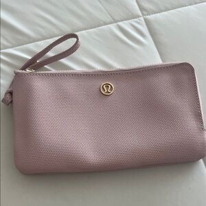 Lululemon Athletica Blush Wristlet Clutch
